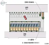 ★手数料０円★西多摩郡瑞穂町箱根ケ崎西松原　月極駐車場（LP）